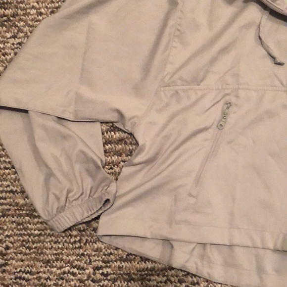 Girlfriend Matcha Huddle Half Zip Windbreaker - Picture 4 of 7